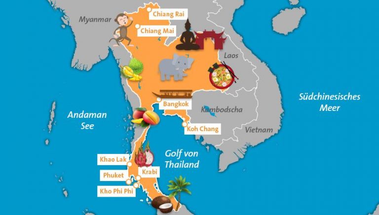 Die schönsten Urlaubsregionen in Thailand | FTI Reiseblog