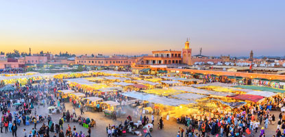 Silvester Marrakesch Marokko